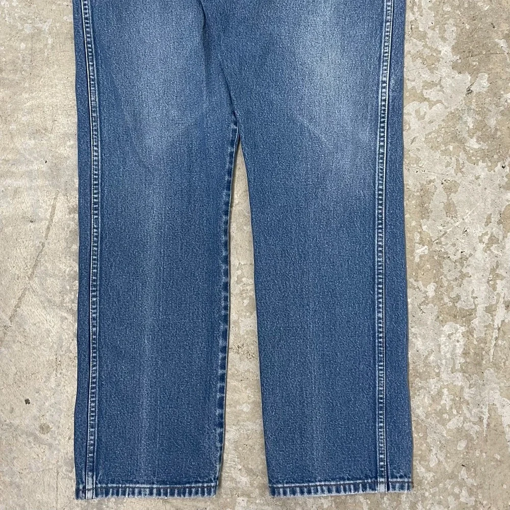 Wrangler Jeans 37x32 Blue Pants Cowboy Cut Western 13MWZ Denim Vintage Work C559
